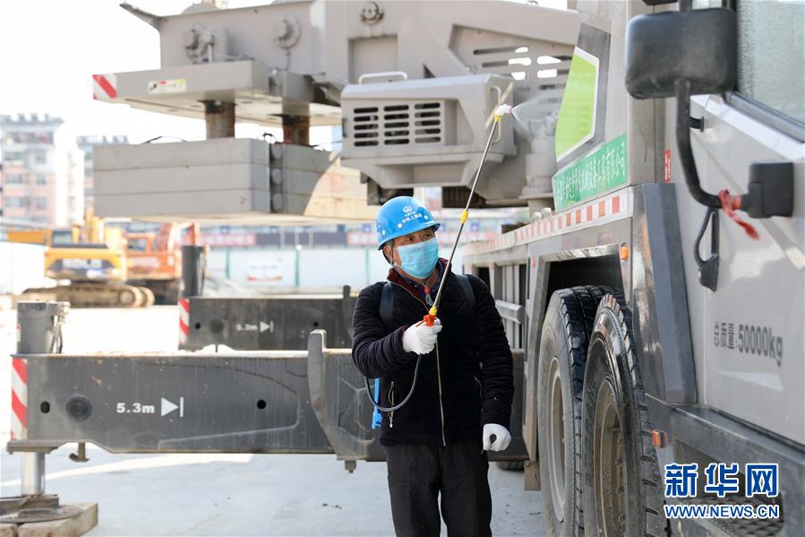 安徽岳阳：沉点民生工程陆续复工